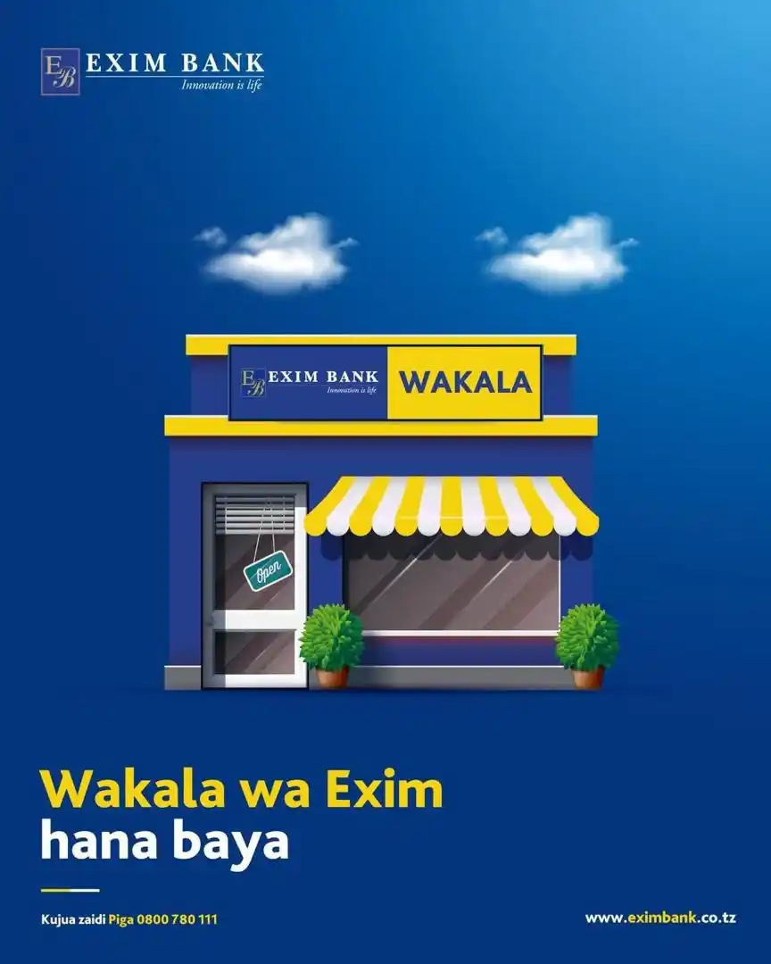 Image from Exim Bank Tanzania: Kama umeshawahi kupata huduma za Exim Bank kupitia Wakala wetu basi ut...