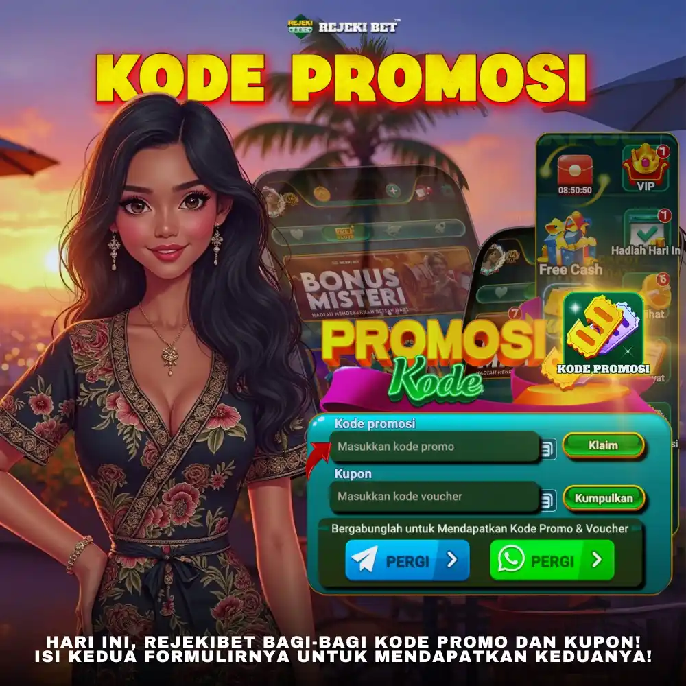 Image from RejekiBet Resmi: 🔥KODE PENUKARAN 🔥  Dapatkan promosi KODE PENUKARAN Anda di Rejekibet...