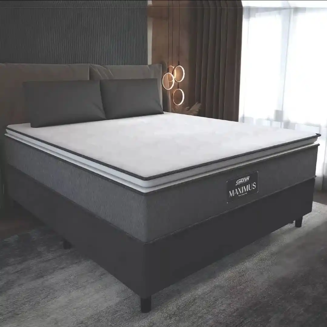 Image from JOAO_PSX PROMOÇÕES: 🚨 MÁQUINA DE FAZER FILHO 📢 Gazin Cama box Maximus casal 138cm x 188...