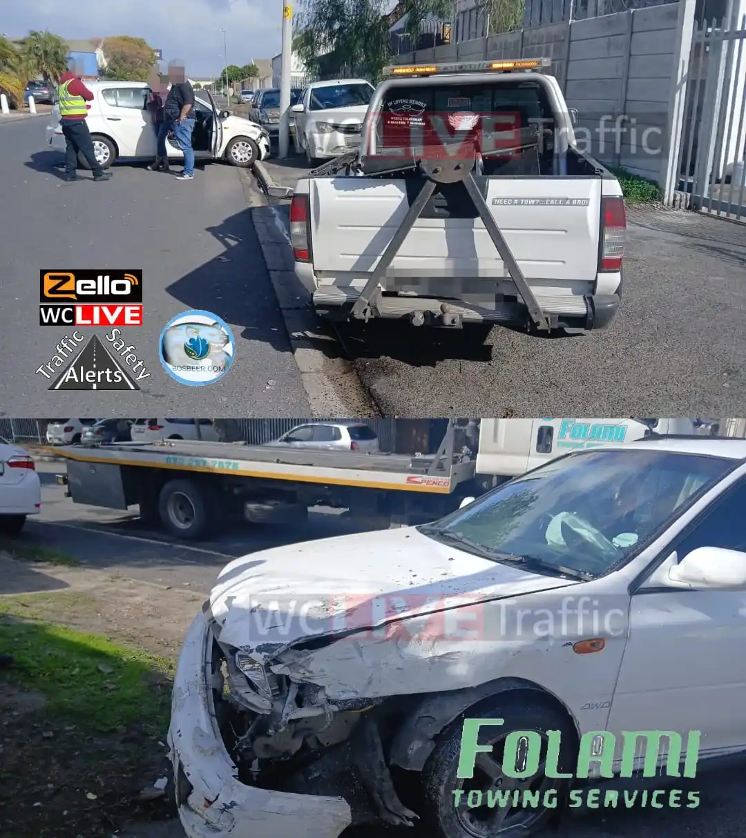 Image from WCLive Traffic & Safety Alerts: MVA Assegaai str before Industria Ring Road, Parow Industrial <a class...