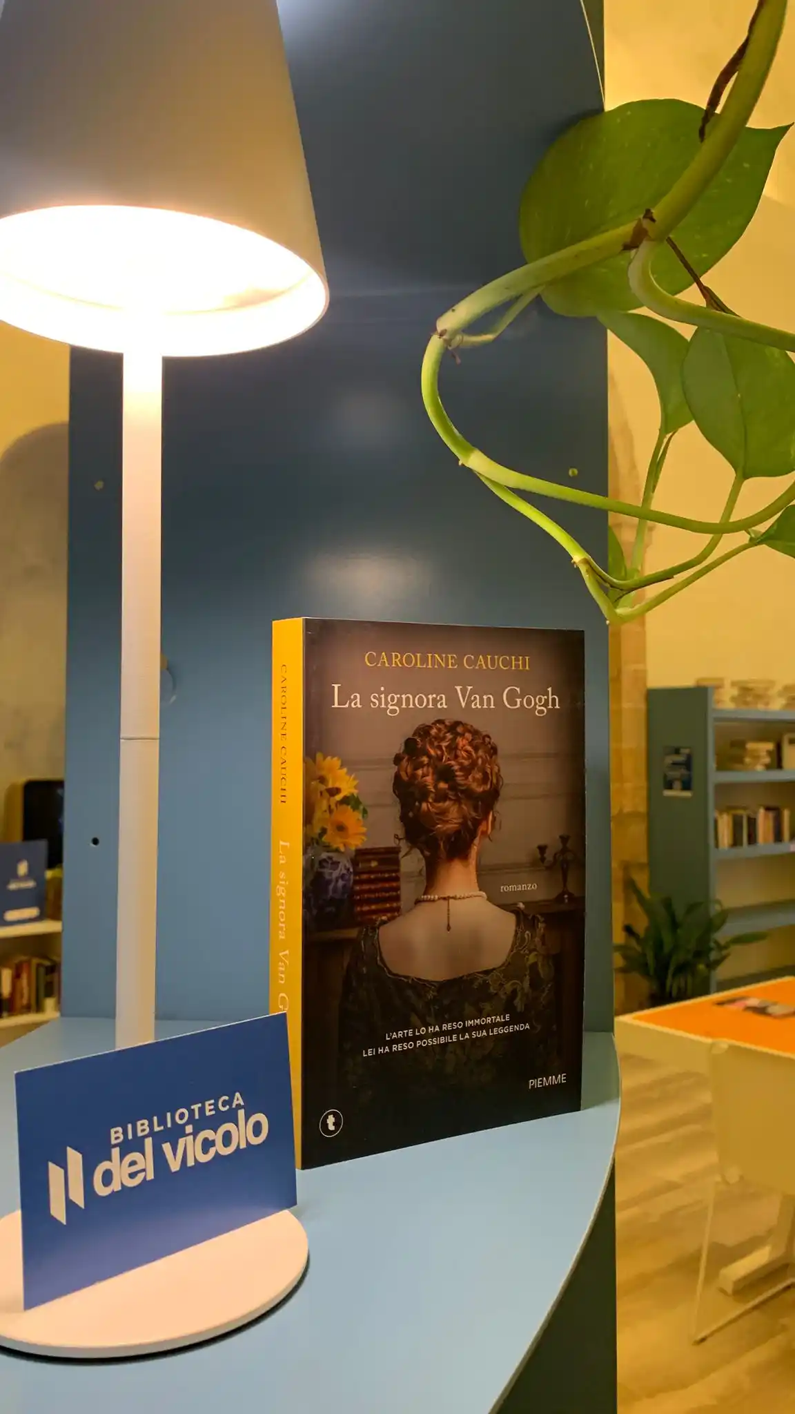 Image from Santa Channel : *Nuovi arrivi in biblioteca* 📚  _La signora Van Gogh_ donazione Monda...