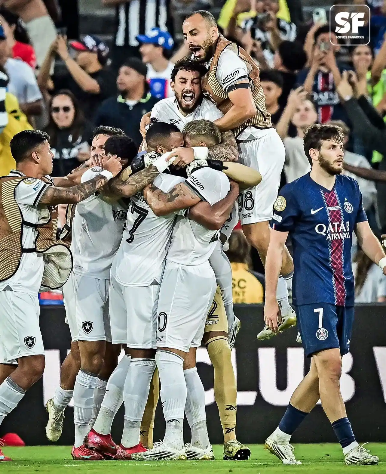 Image from Somos Fanáticos | PSG: O Botafogo nunca perdeu para o PSG em toda sua história.  3 - jogos 3 ...