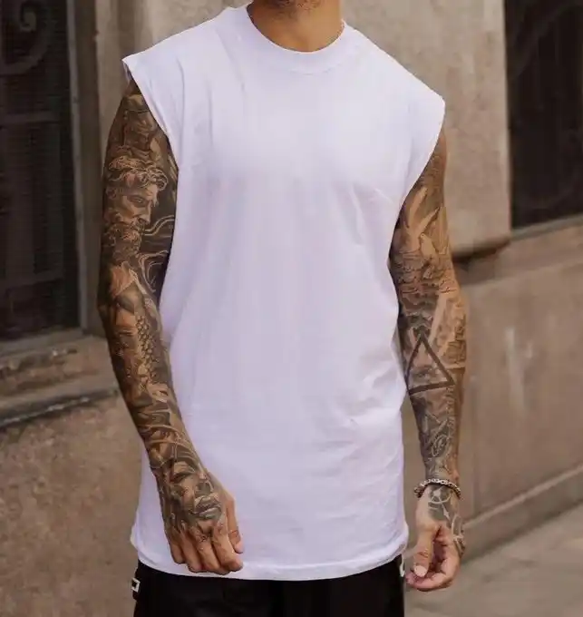 Image from JOAO_PSX PROMOÇÕES: 🚨 OVERSIZED NO PRECINHO PRO TREINO 📢 Regata Oversized Masculino Tama...