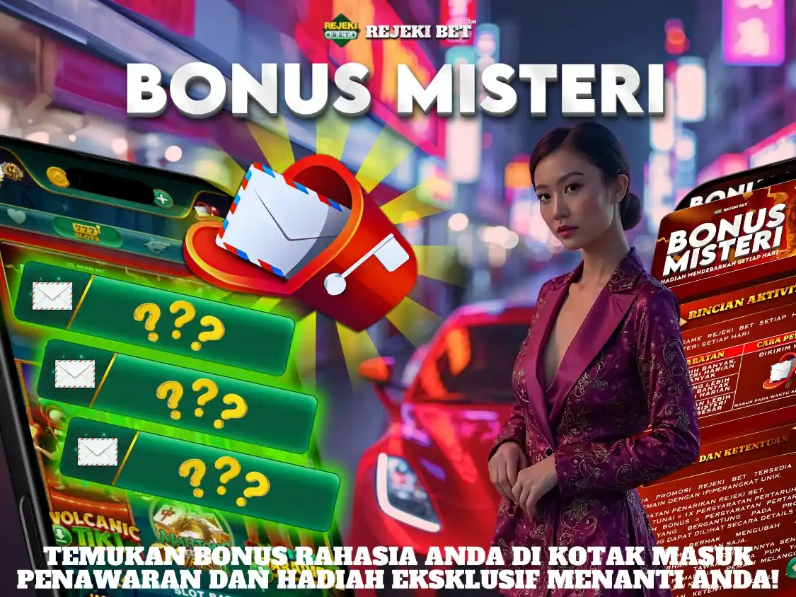Image from RejekiBet Resmi: 🔥PANAS🔥 🎁🎁 Bonus Misteri telah dibagikan, login dan klaim sekaran...