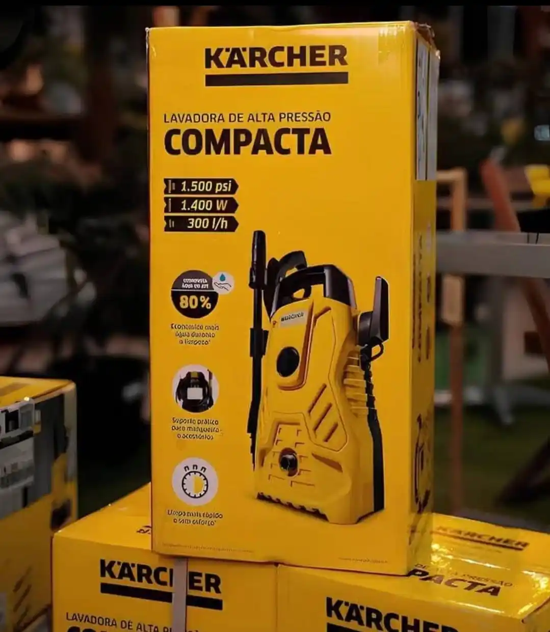 Image from JOAO_PSX PROMOÇÕES: 🚨 PRA LAVAR O QUINTAL E O CELTA 📢 Lavadora De Alta Pressão Kärcher C...