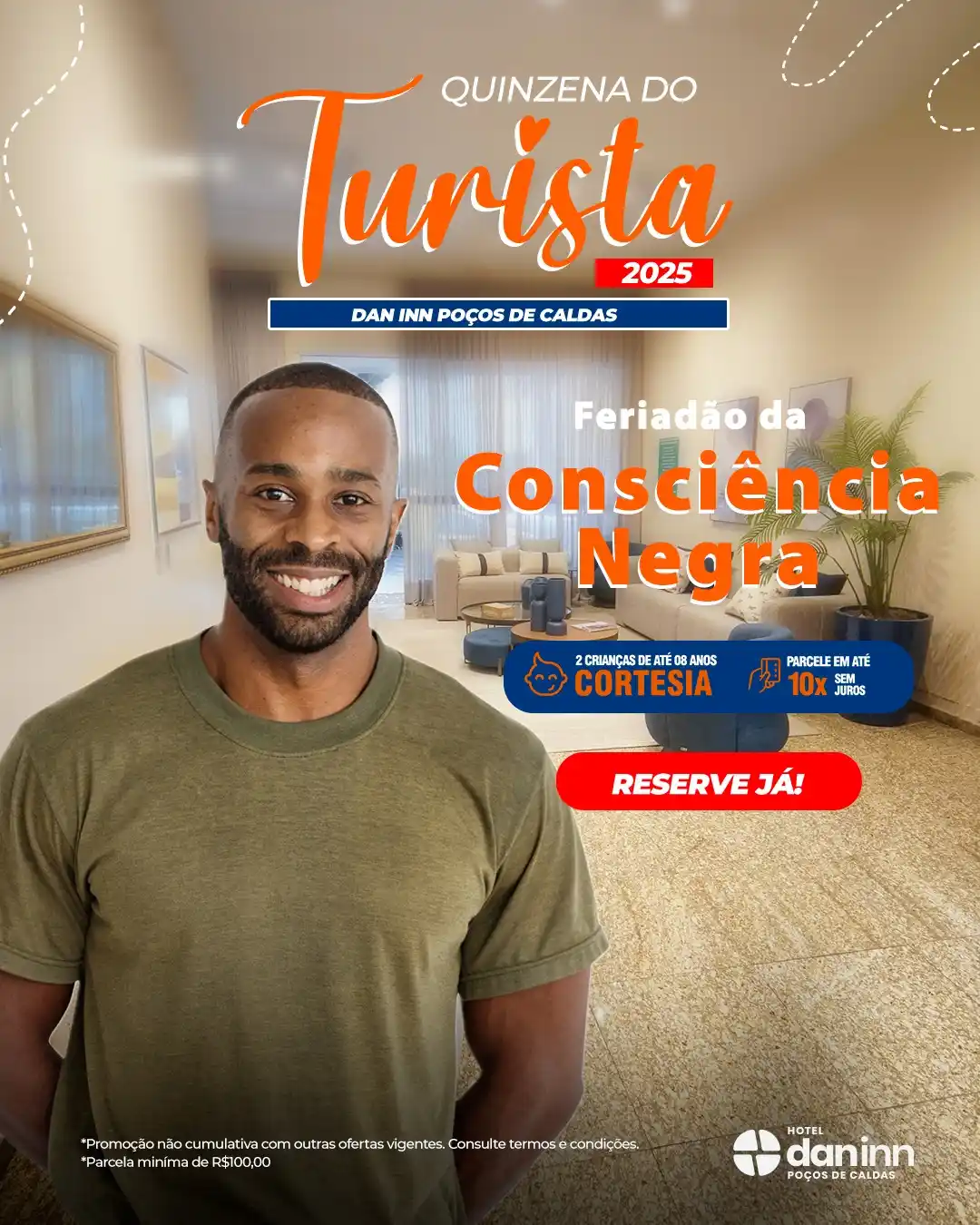 Image from Dan Inn Poços De Caldas: 🌟 Quinzena do Turista 2025 no Dan Inn Poços de Caldas! 🌟 Uma chance ...
