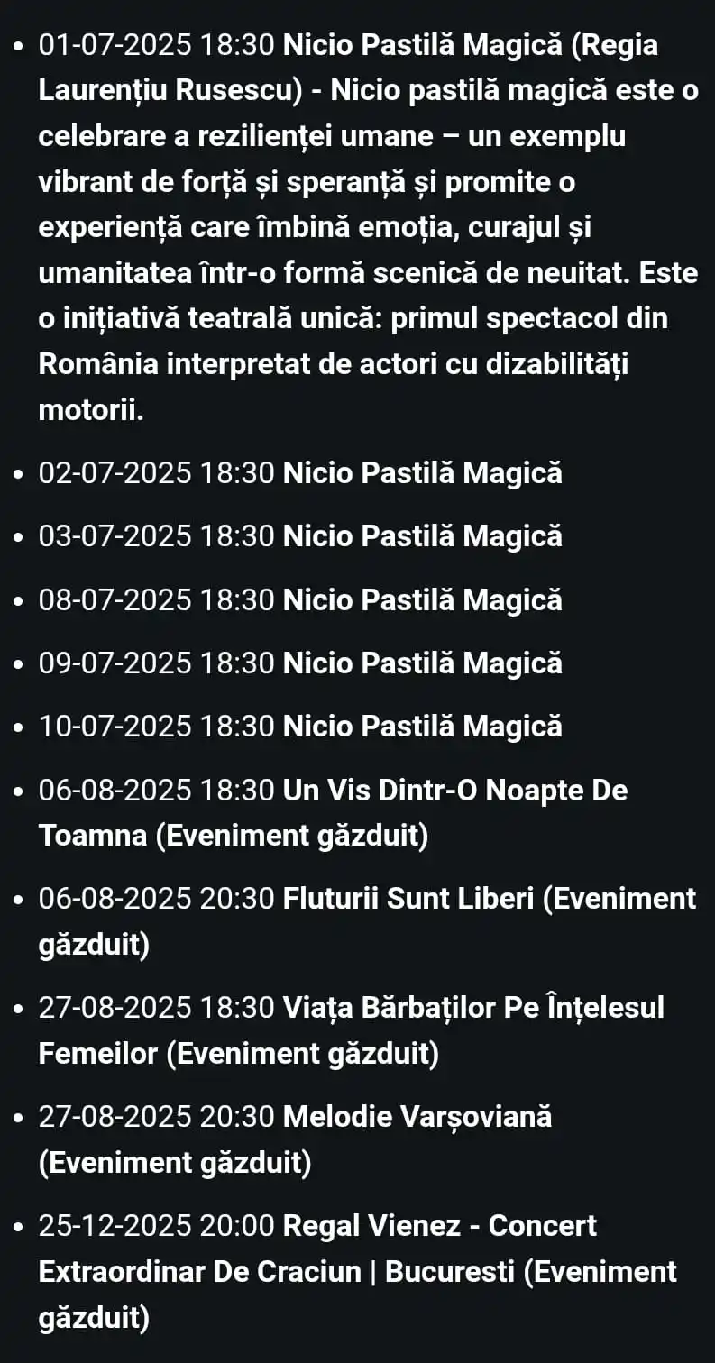 Image from PostPing.net - București - Notificări spectacole noi la teatre 🎭: Reprezentatii noi la TNB (foto).   *In caz ca asteptati ca pe ghimpi o...