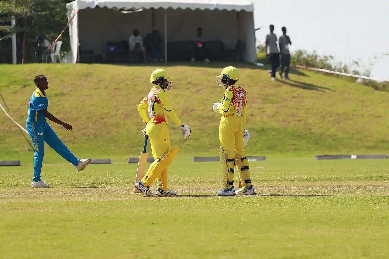 Image from Uganda Cricket Association: Result!   Uganda-W defeat Rwanda-W by 20 runs to finish third at the <...
