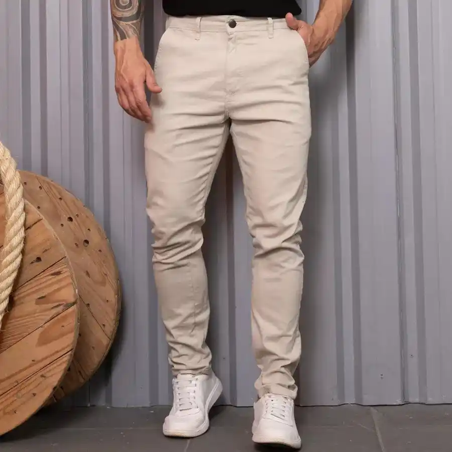 Image from JOAO_PSX PROMOÇÕES: 🚨SARJA JÁ ENGOLIU O JEANS 📢Calça Sarja Skinny Masculina Em Alfaiatar...