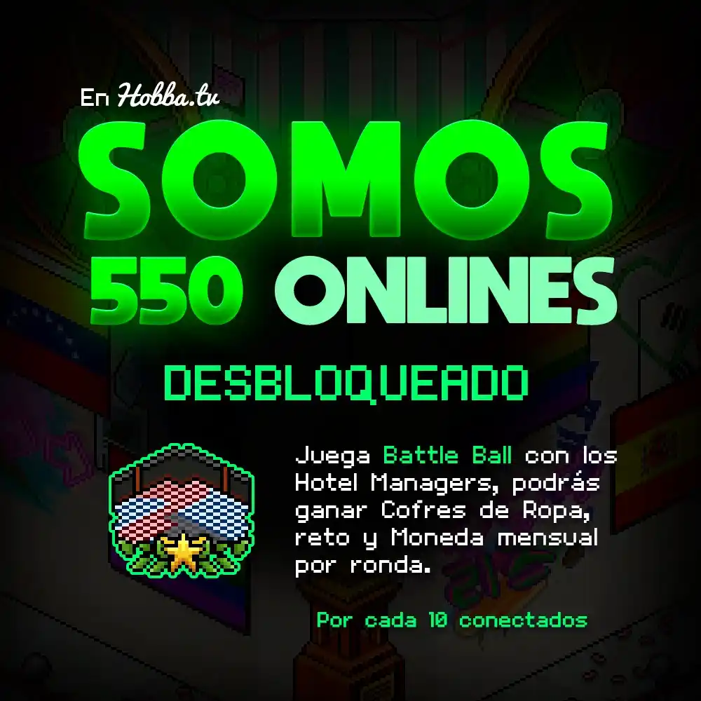 Image from Comunidad Hobba: *¡SOMOS 550 ONLINES!* Es hora de la diversión clásica con rondas de B...