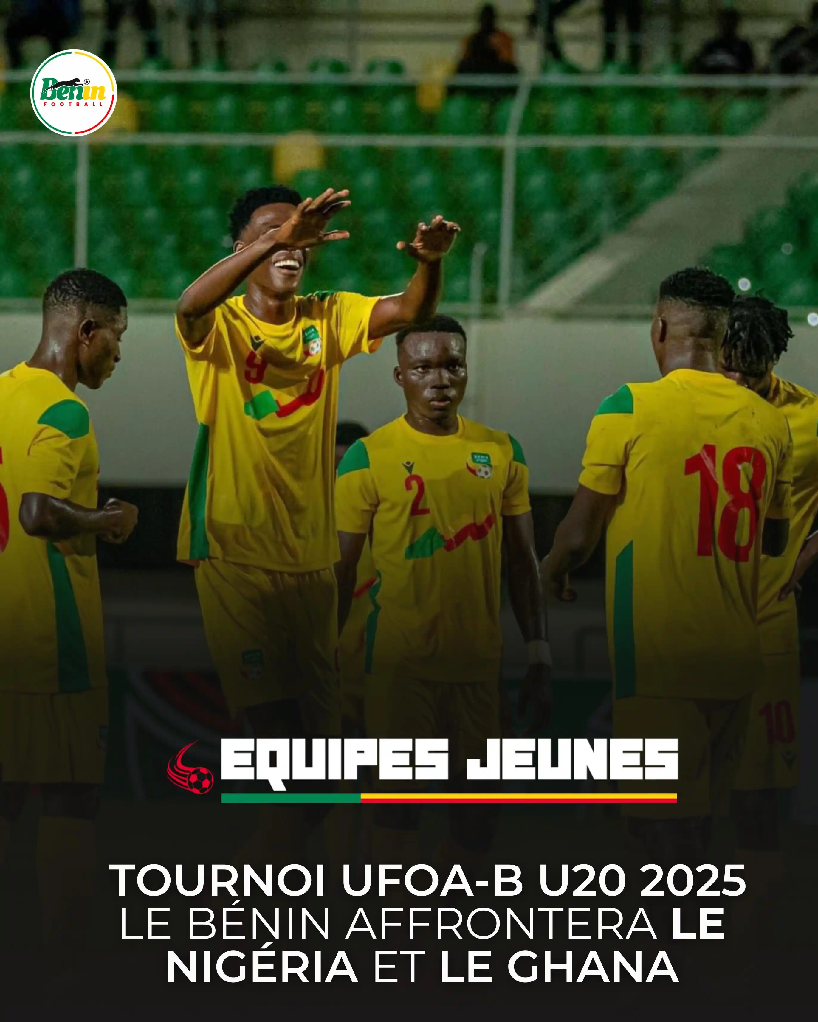 Image from BÉNIN FOOTBALL 🇧🇯🐆: 🚨 𝗧𝗜𝗥𝗔𝗚𝗘 𝗨𝗙𝗢𝗔-𝗕 𝗨𝟮𝟬   Le Bénin 🇧🇯 connaît ses adversa...