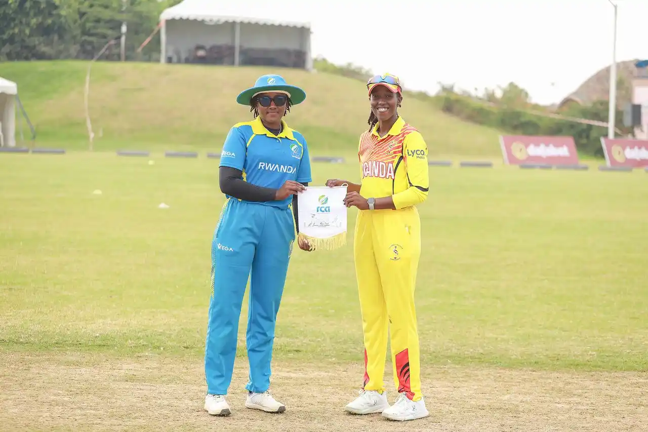 Image from Uganda Cricket Association: Toss update!  Rwanda-W opt to bowl against Uganda-W   Watch the live a...
