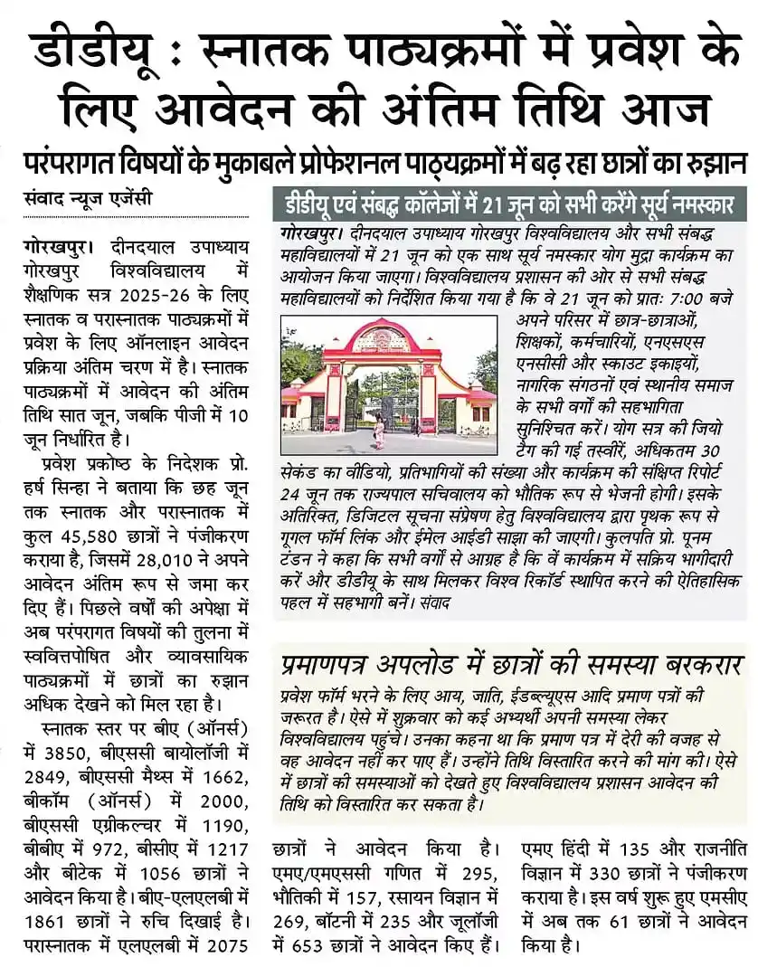 Gorakhpur News Express post