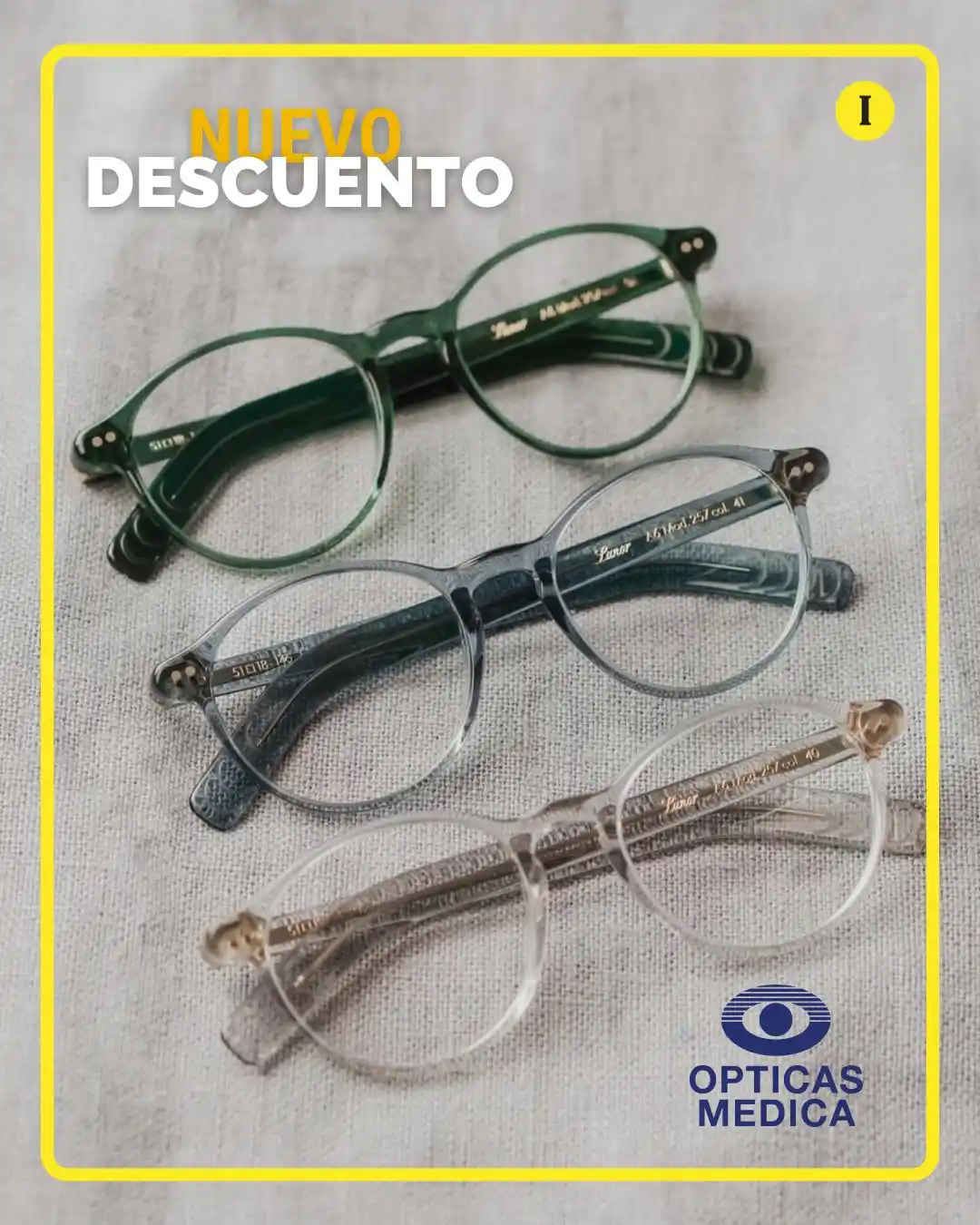 Image from Círculo Informador : ¡Un nuevo beneficio llega a Círculo Informador! 🙌🏼 *Ópticas Médica*...