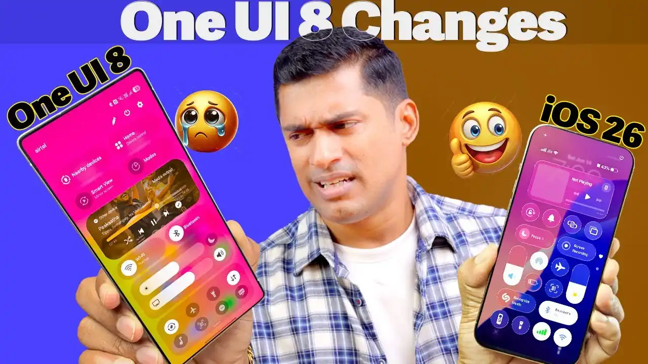 Image from PrathapGTech : What are the changes introduced in One UI 8 compared to One UI 7? Det...