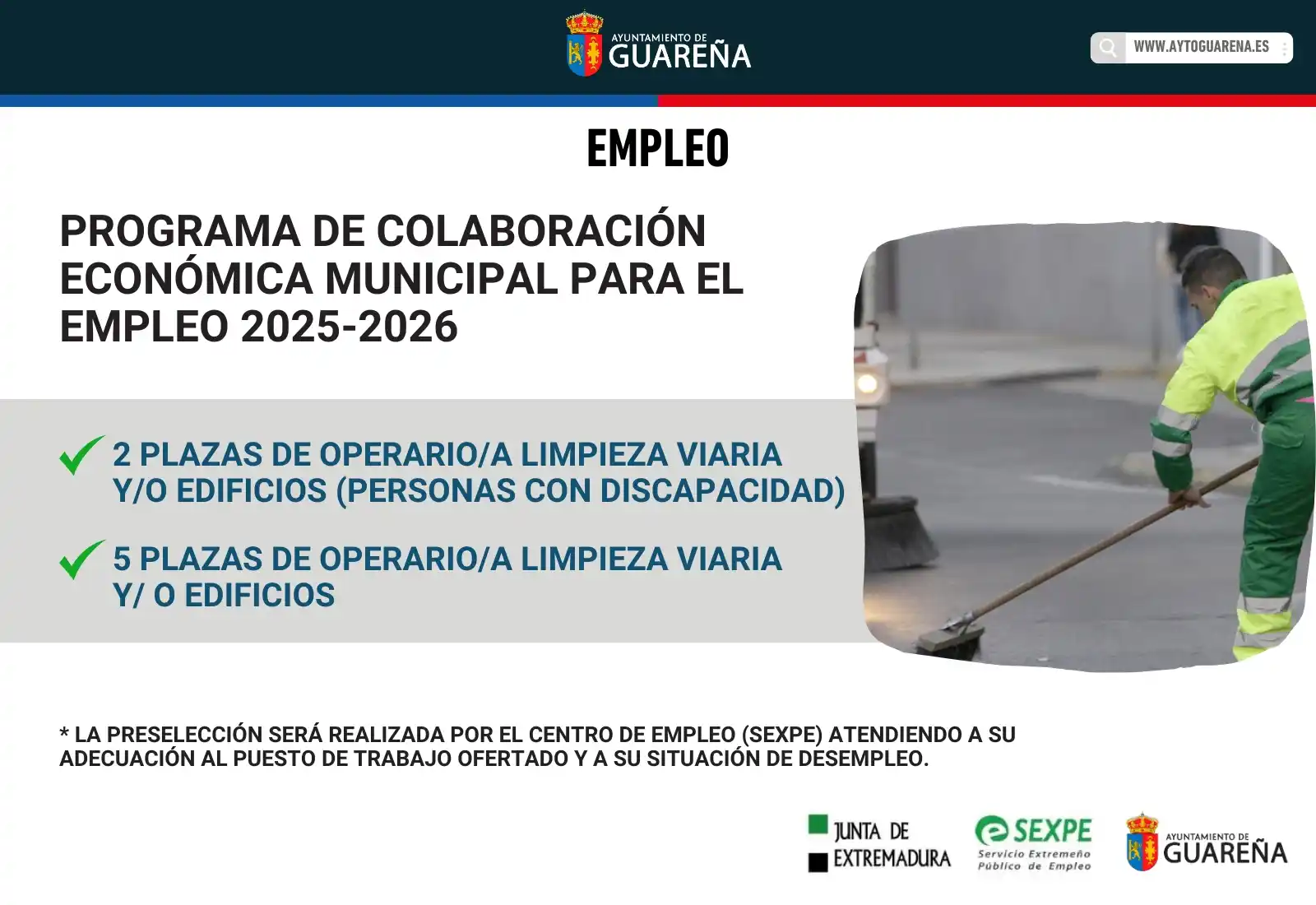 Image from #Guareña: 📌 Ya están disponibles las Bases del Plan Económico Municipal para el...