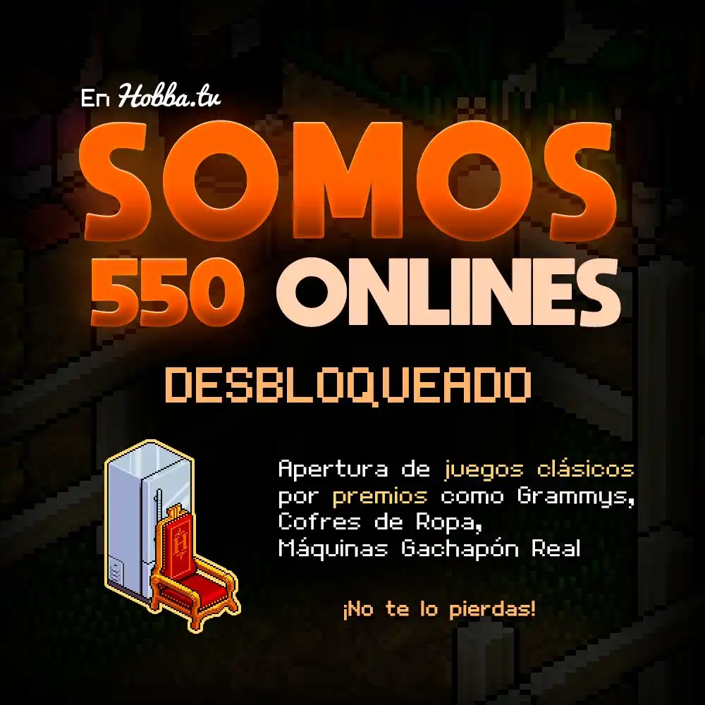 Image from Comunidad Hobba: 🌡¡Ya somos +550 onlines! ¡La diversión en el mejor Hotel no para! Nu...