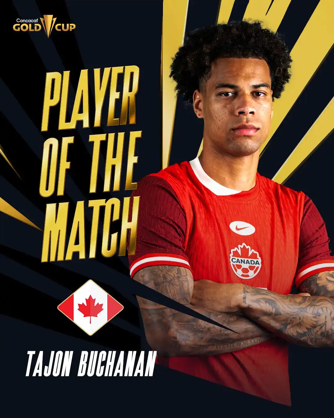 Image from Concacaf: A brace 🤝 POTM...
