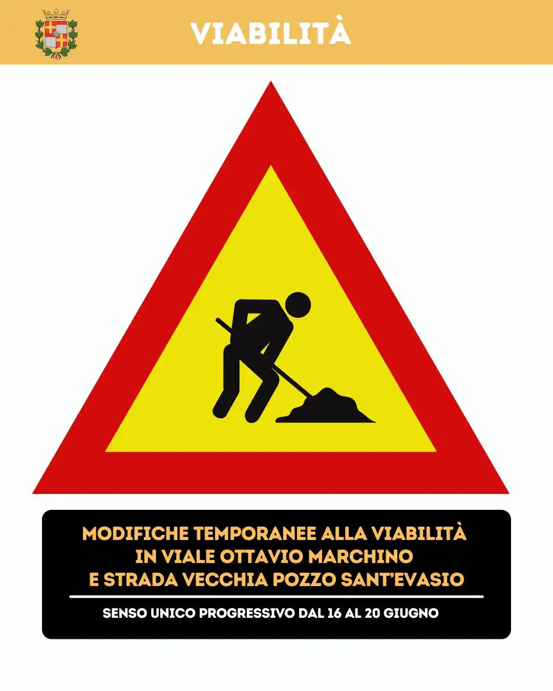 Image from Città di Casale Monferrato: A partire da lunedì 16 giugno 2025, al fine di consentire il corretto ...