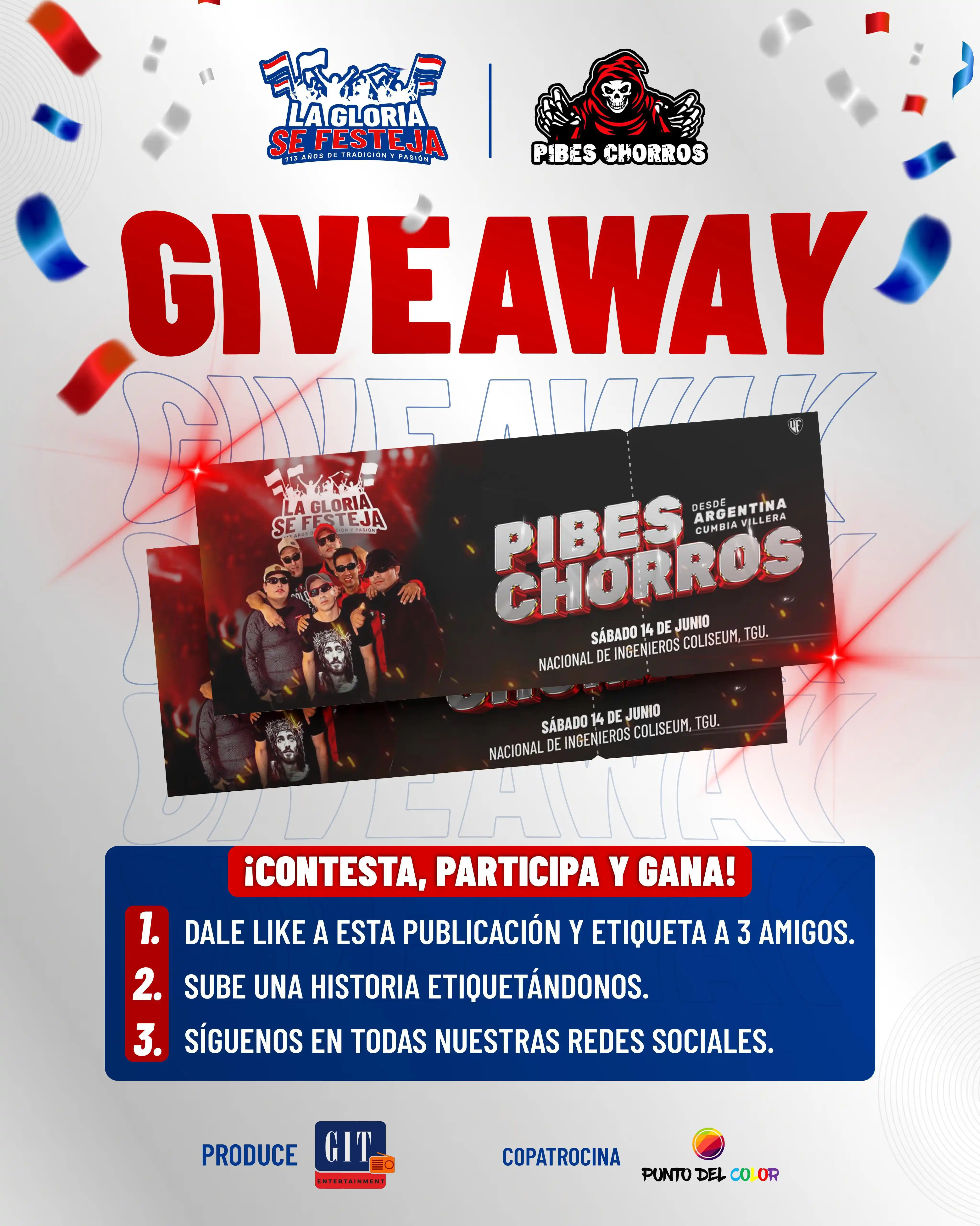 Image from La Ultra Fiel: ¡ALERTA DE GIVEAWAY! 🎉📢  ¿Querés ir a ver a Los Pibes Chorros y aún ...