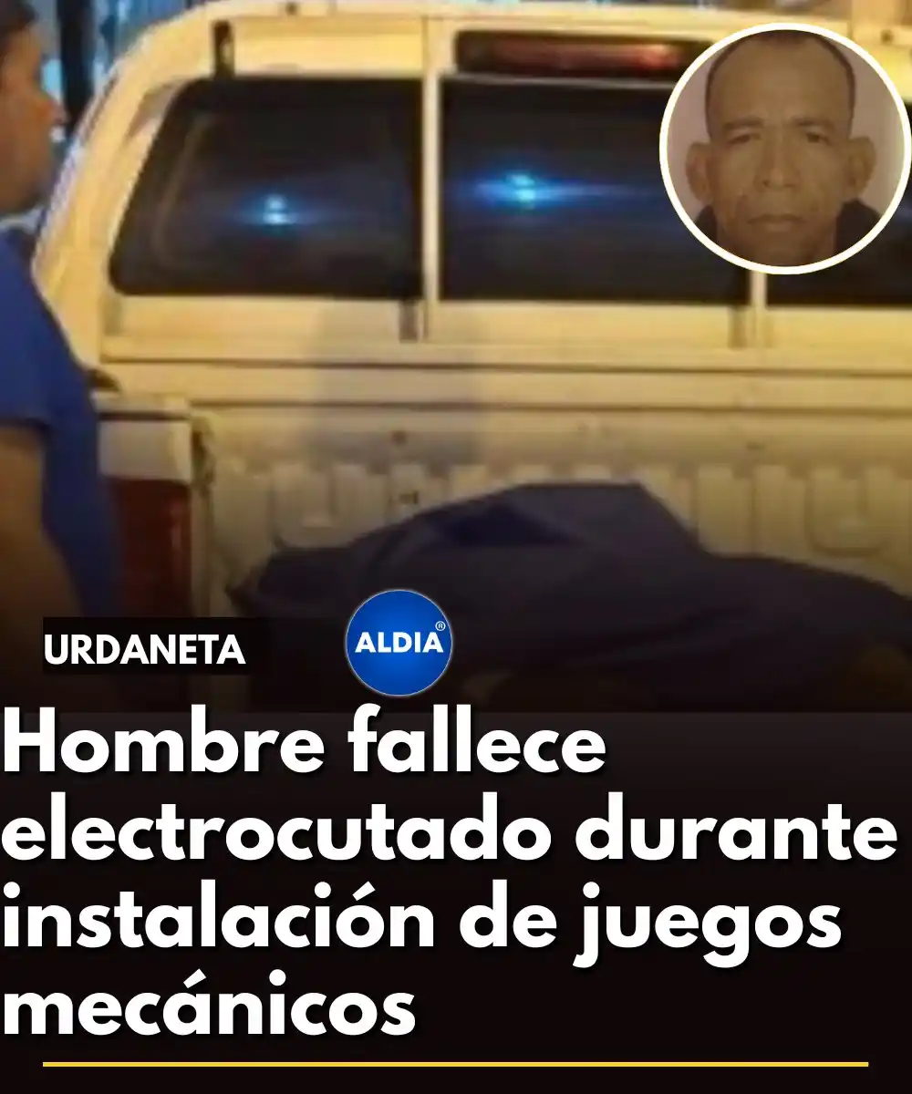 Image from ALDIA: 😞 Así fue como perdió la vida un hombre cuando instalaba los juegos m...
