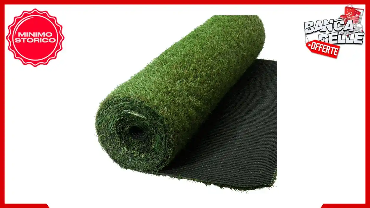 Image from Banca delle Offerte: *😱 CHE PREZZO FOLLE 😱*  *🌿 Prato sintetico 2 cm WERKA PRO 1 x 10 m ...