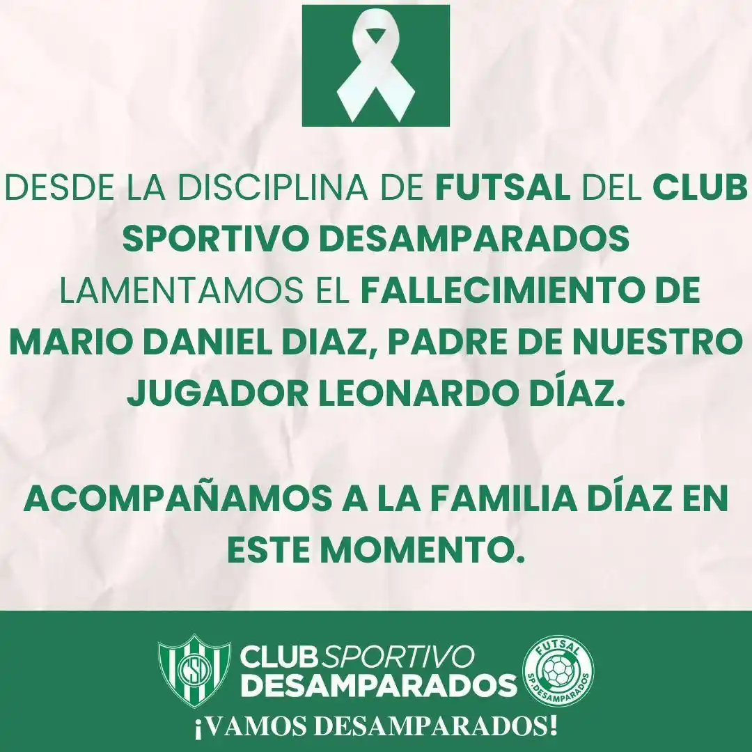 CLUB SPORTIVO DESAMPARADOS FUTSAL post