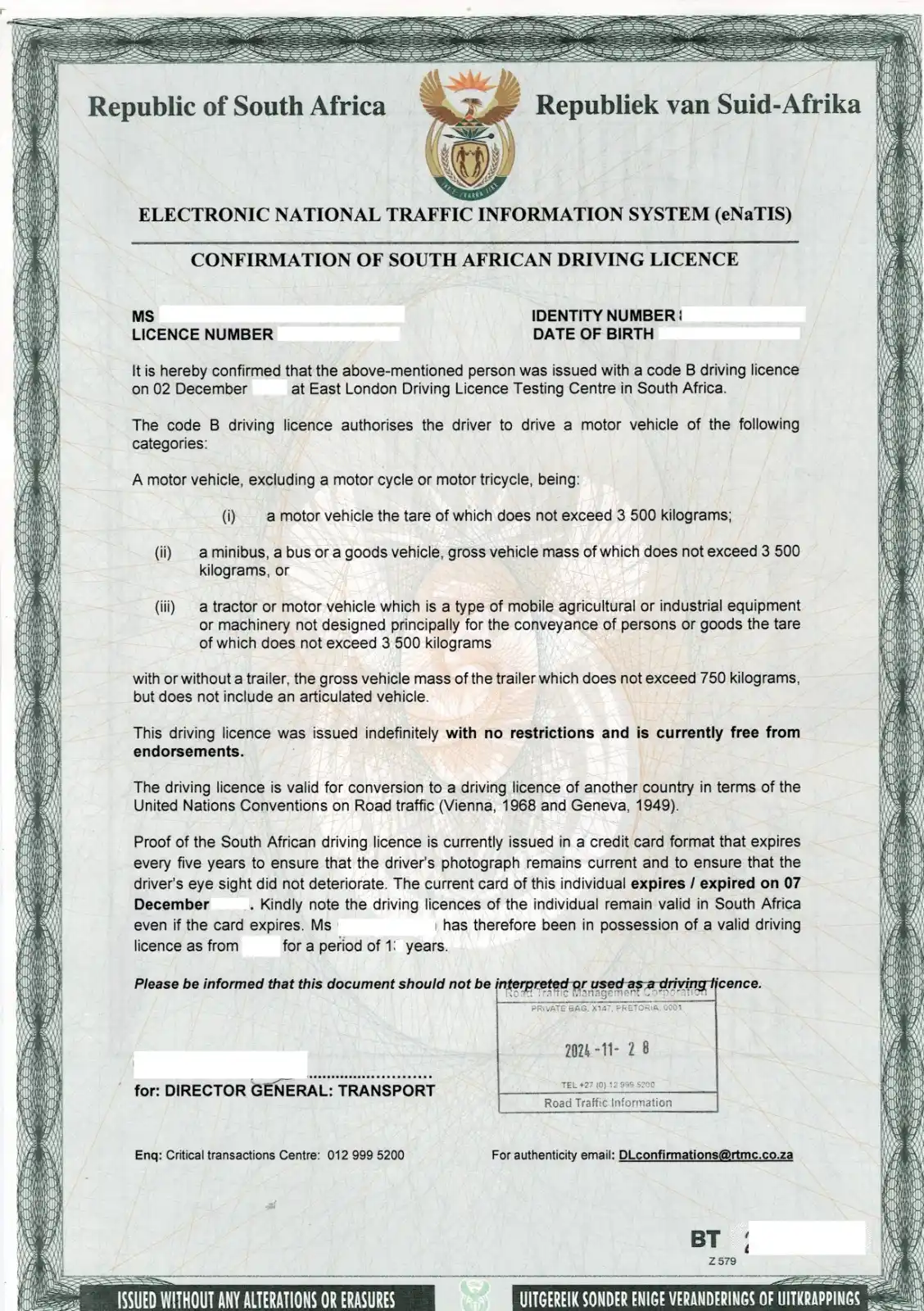 South Africans Abroad or Emigrating post