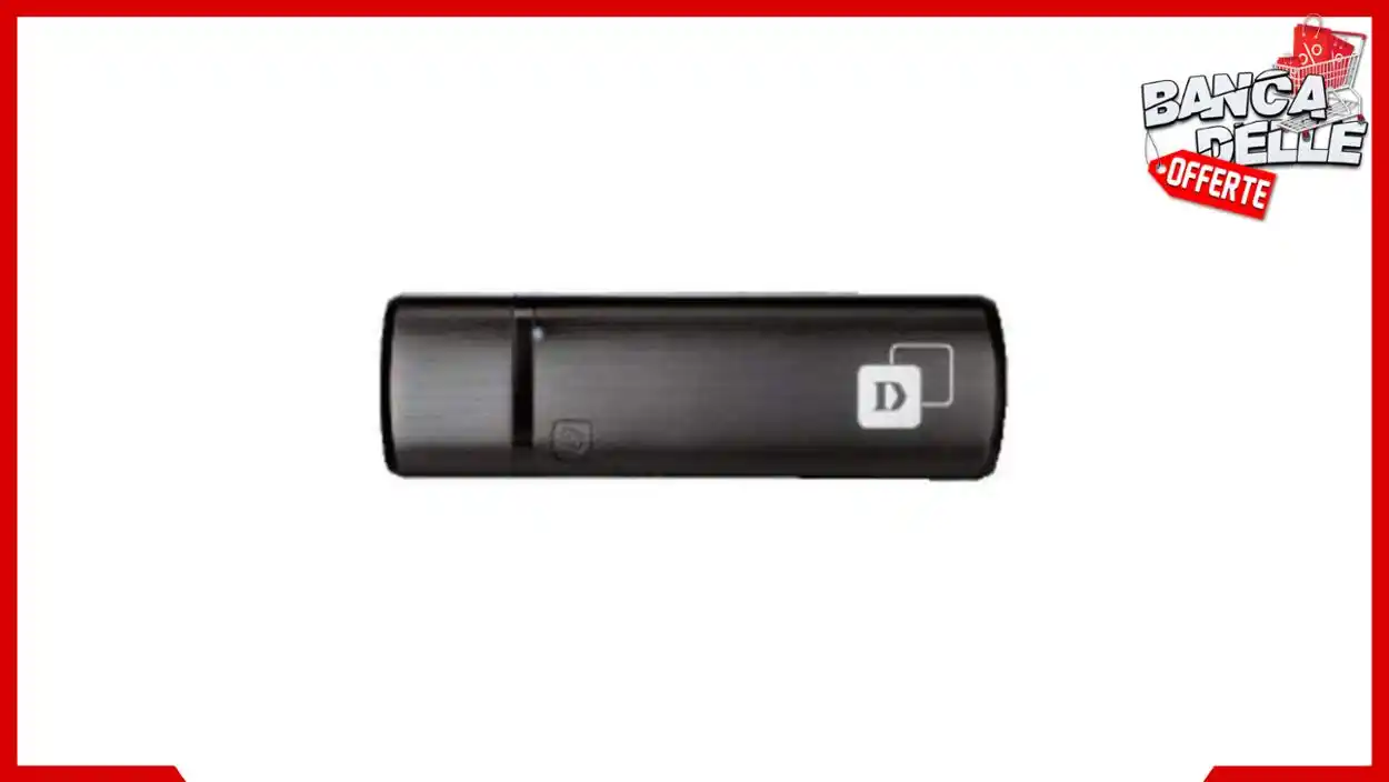 Image from Banca delle Offerte: *💣 ERRORE di PREZZO 💣* *💻 D-Link DWA-182 - Adattatore Wi-Fi USB AC...