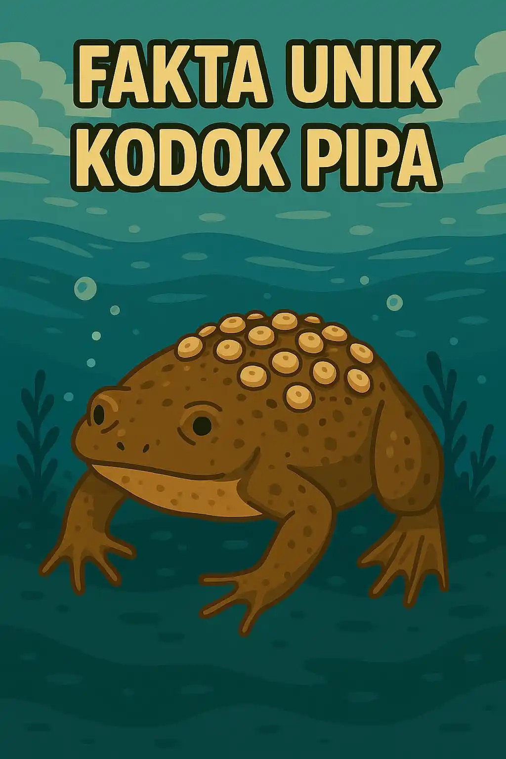 Image from RecehFact | Fakta & Humor Harian🔎: Fakta Unik: Kodok Paling Nyeleneh di Dunia?! ──────────────────── Kodo...