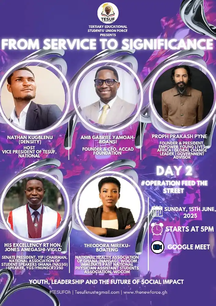 Image from 𝐃𝐄𝐍𝐒𝐈𝐓𝐘★⃝𝐈𝐍𝐒𝐏𝐈𝐑𝐄𝐑░⃝🌹: *🇬🇭🎭TESUF*🎭🇬🇭 *Tertiary Educational Students' Union Force* *≈≈≈≈...