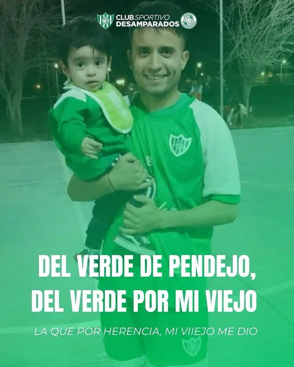 Image from CLUB SPORTIVO DESAMPARADOS FUTSAL: ¡Gracias por darnos la mejor herencia! 🇳🇬  🙌🏻 Saludamos en su día ...