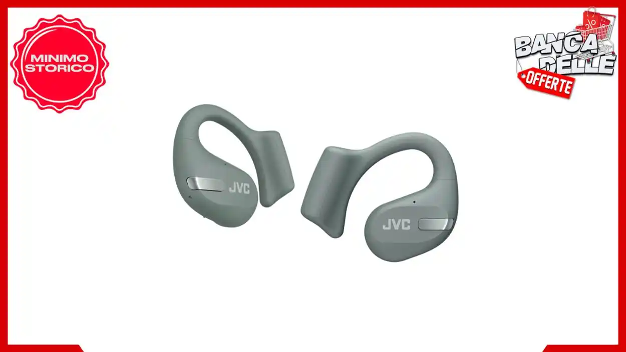 Image from Banca delle Offerte: *🎧 JVC NEarphones HA-NP50T-G, auricolari True Wireless, design a orec...