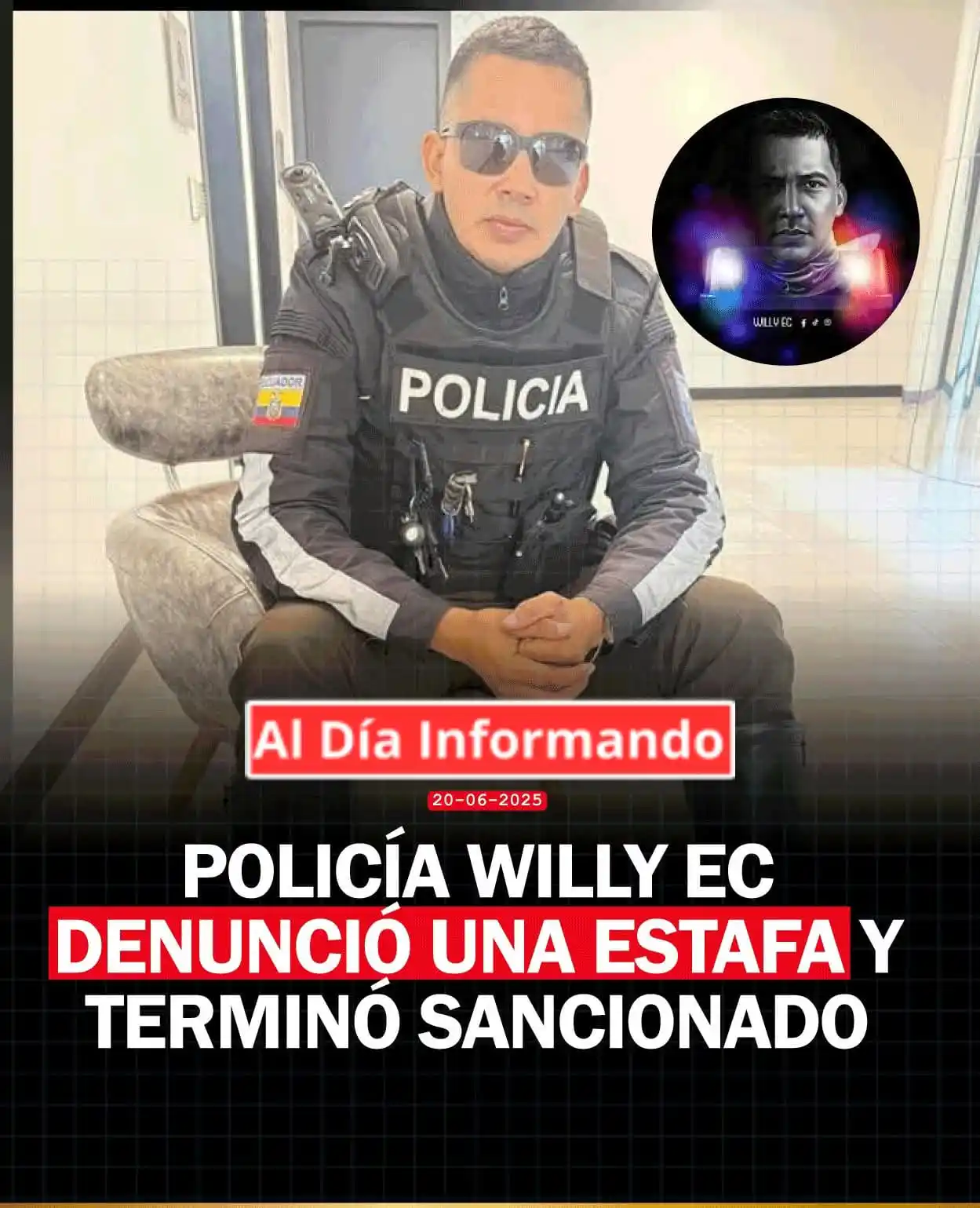 Image from AL DIA INFORMADO: La Unidad de Asuntos Internos del Distrito Metropolitano de Quito sanc...
