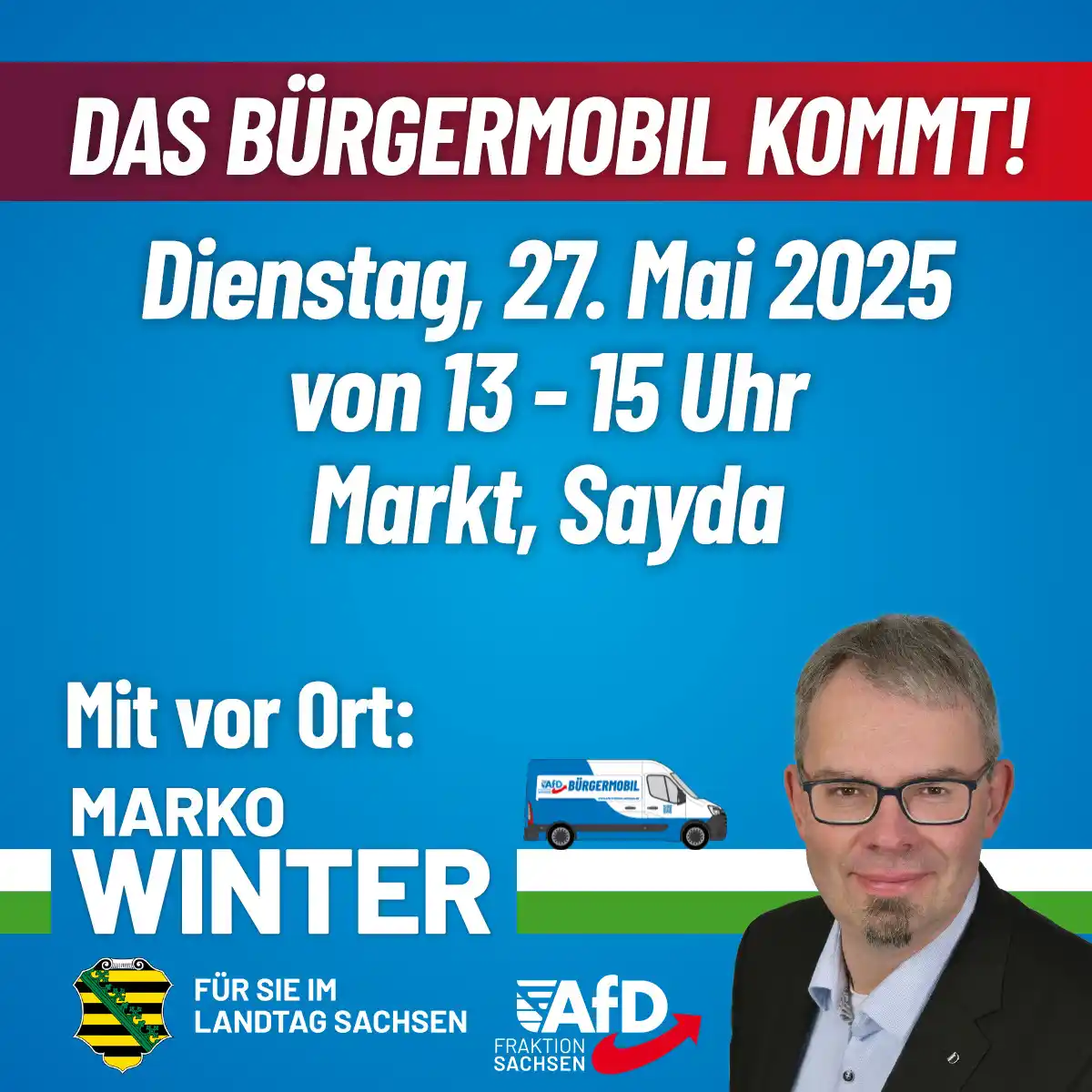 DEITSCH und FREI - WhatsApp Kanal von Marko Winter, MdL. der AfD post