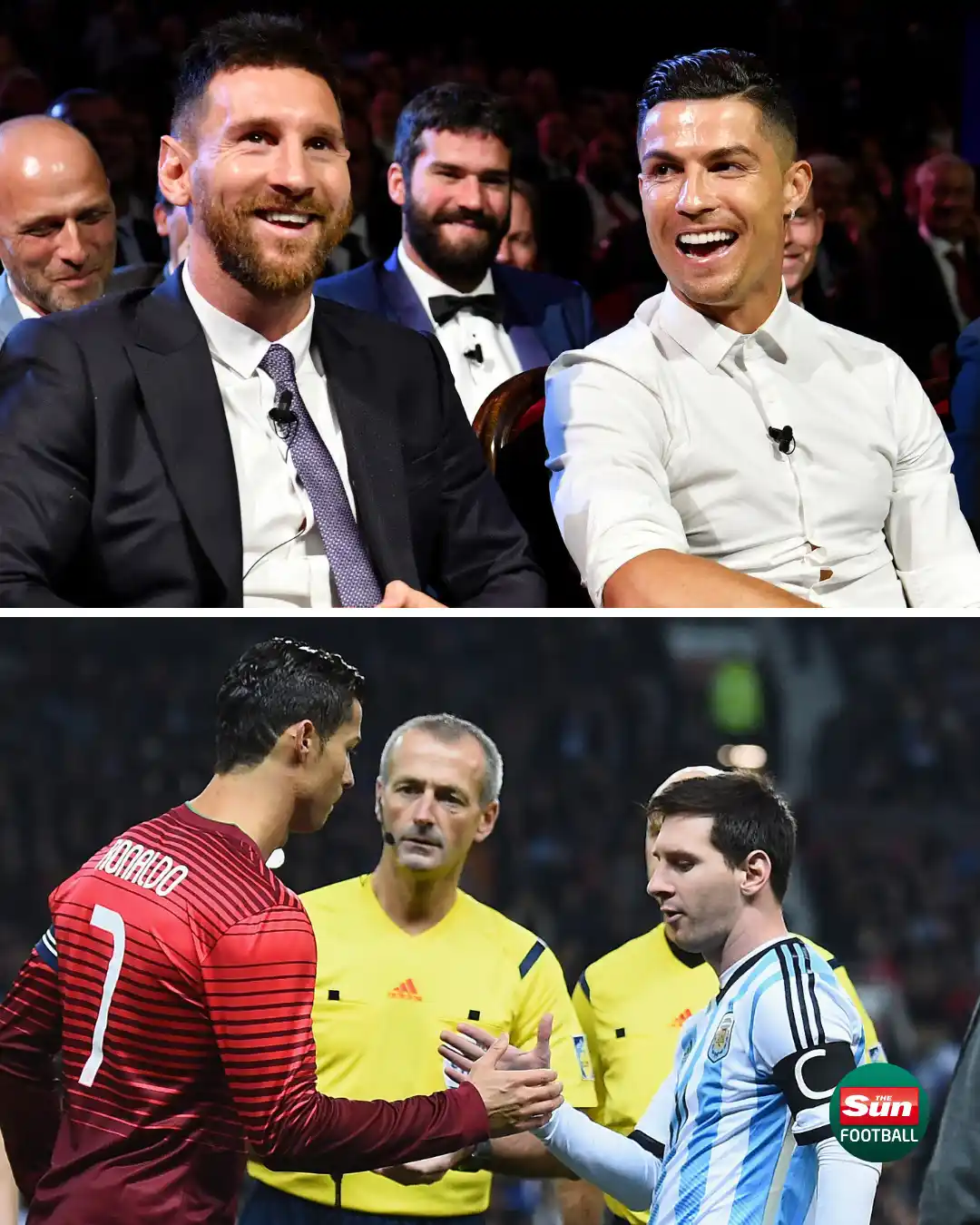 Image from PORTUGAL FANS KERALA: Lionel Messi on Cristiano Ronaldo: 🗣️ “I have a lot of respect and ad...
