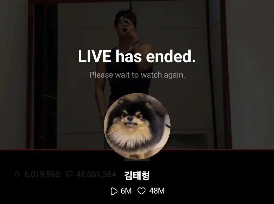 Image from ★彡[ᴊᴏʀɴᴀʟ ʙᴀɴɢᴛᴀɴ ʙʀ - ʙᴛꜱ]彡★: *⚠️ | LIVE ENCERRADA!*  O Tae encerrou a sua live, e agora nos resta s...