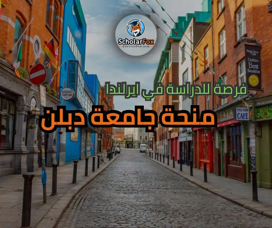Image from ScholarFox: 🎓 *منحة جامعة دبلن في أيرلندا* مفتوحة الآن للطلاب الدوليين في جميع ا...