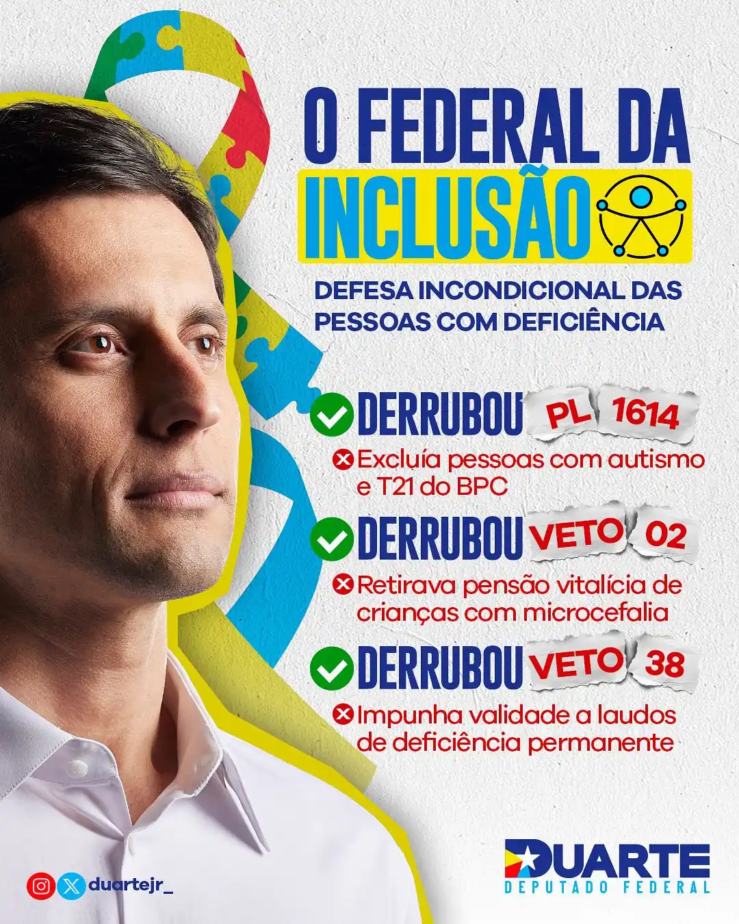 Image from Tô com Duarte: *Os ataques são muitos, mas com união, mobilização e pressão estamos d...