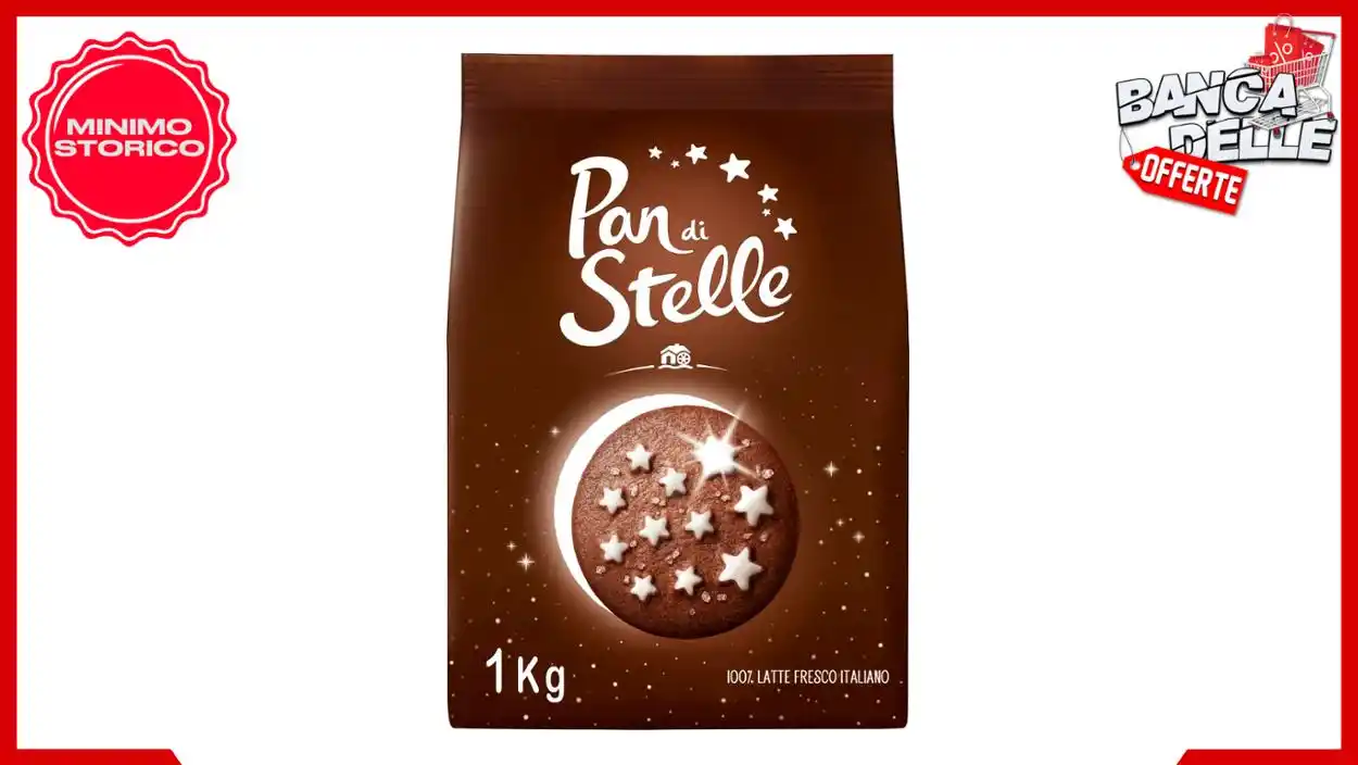 Image from Banca delle Offerte: *🍪 Pan di Stelle Biscotti Frollini con Cacao, Cioccolato e Latte Fres...