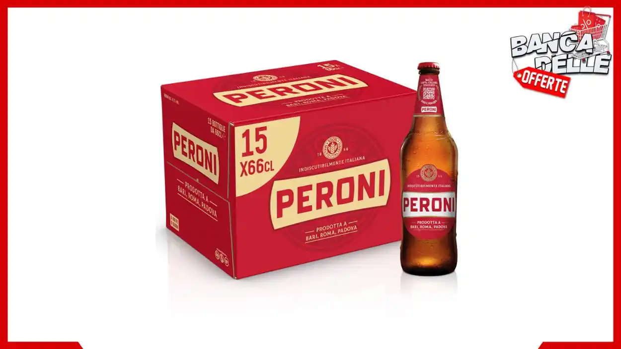 Image from Banca delle Offerte: *🍺 Peroni Birra Edizione Speciale, Cassa Birra con 15 Birre in Bottig...