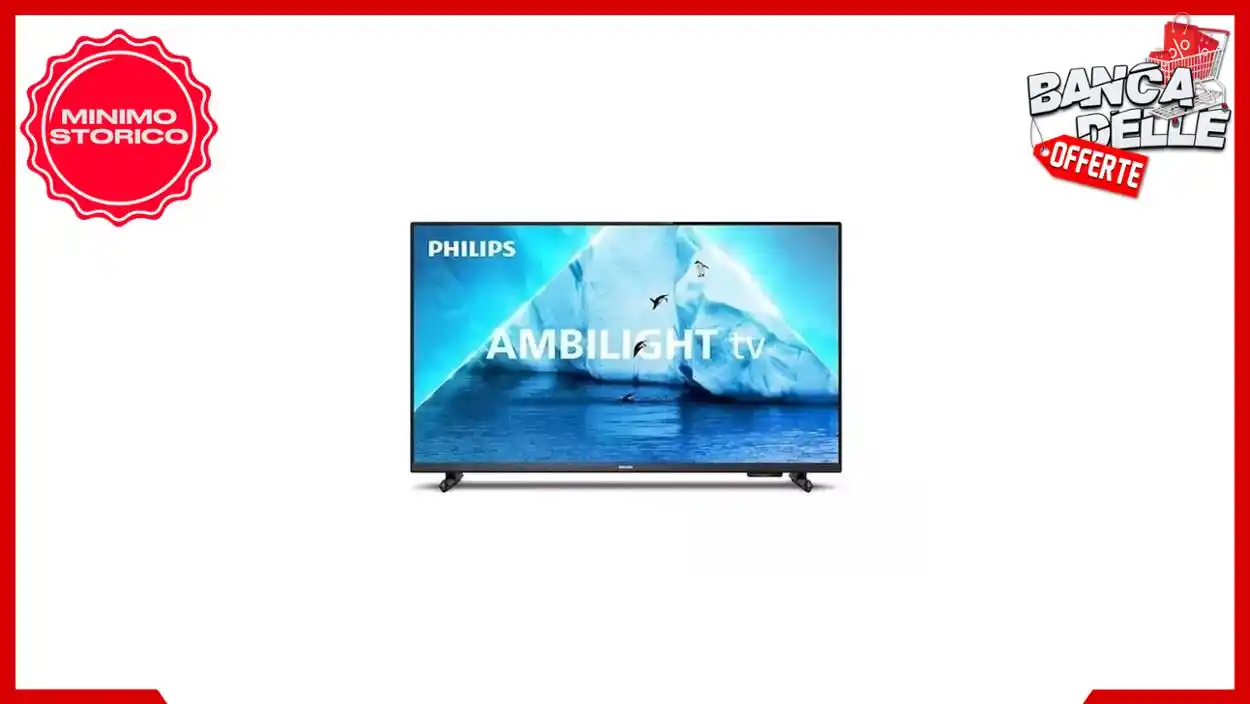 Image from Banca delle Offerte: *📺 Philips LED 32PFS6908 Téléviseur Ambilight Full HD*  *‼️ Minimo St...