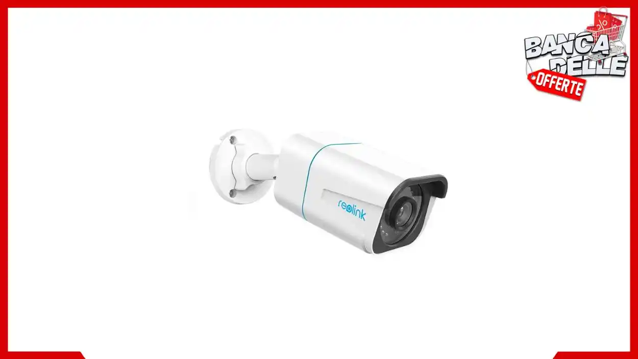 Image from Banca delle Offerte: *📷 Reolink 4K Telecamera Esterno PoE, Rilevamento di Uomo/Veicolo/Ani...