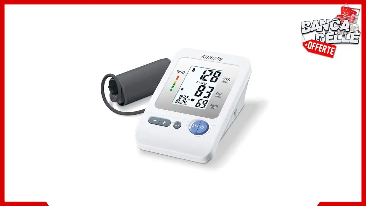 Image from Banca delle Offerte: *🩺 Sanitas SBM 21 Misuratore di Pressione Sanguigna da Braccio, per C...