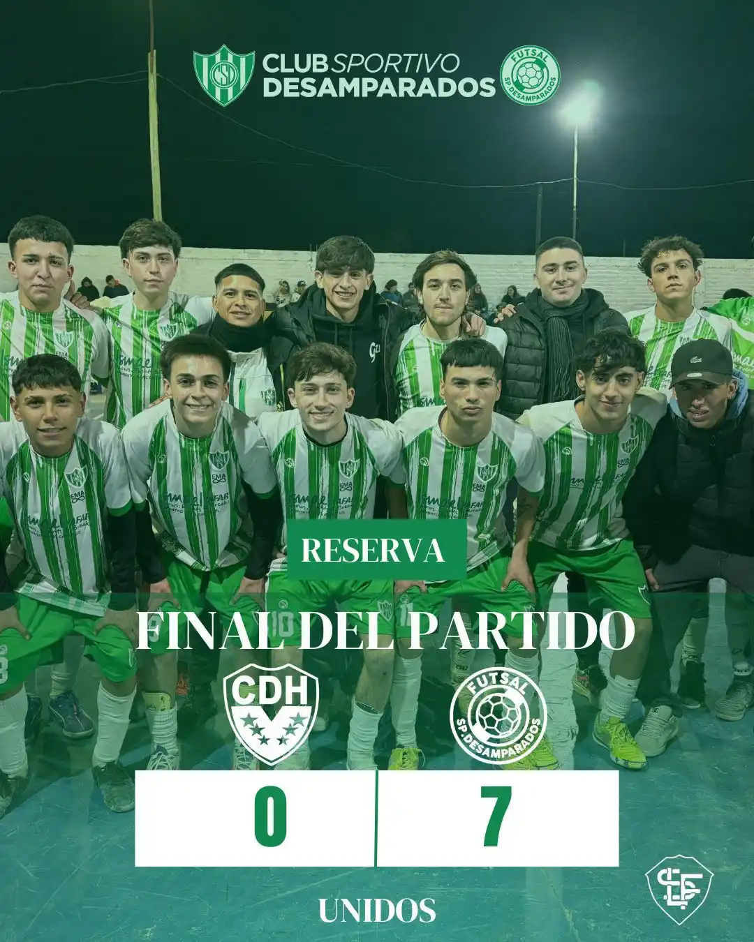 CLUB SPORTIVO DESAMPARADOS FUTSAL post