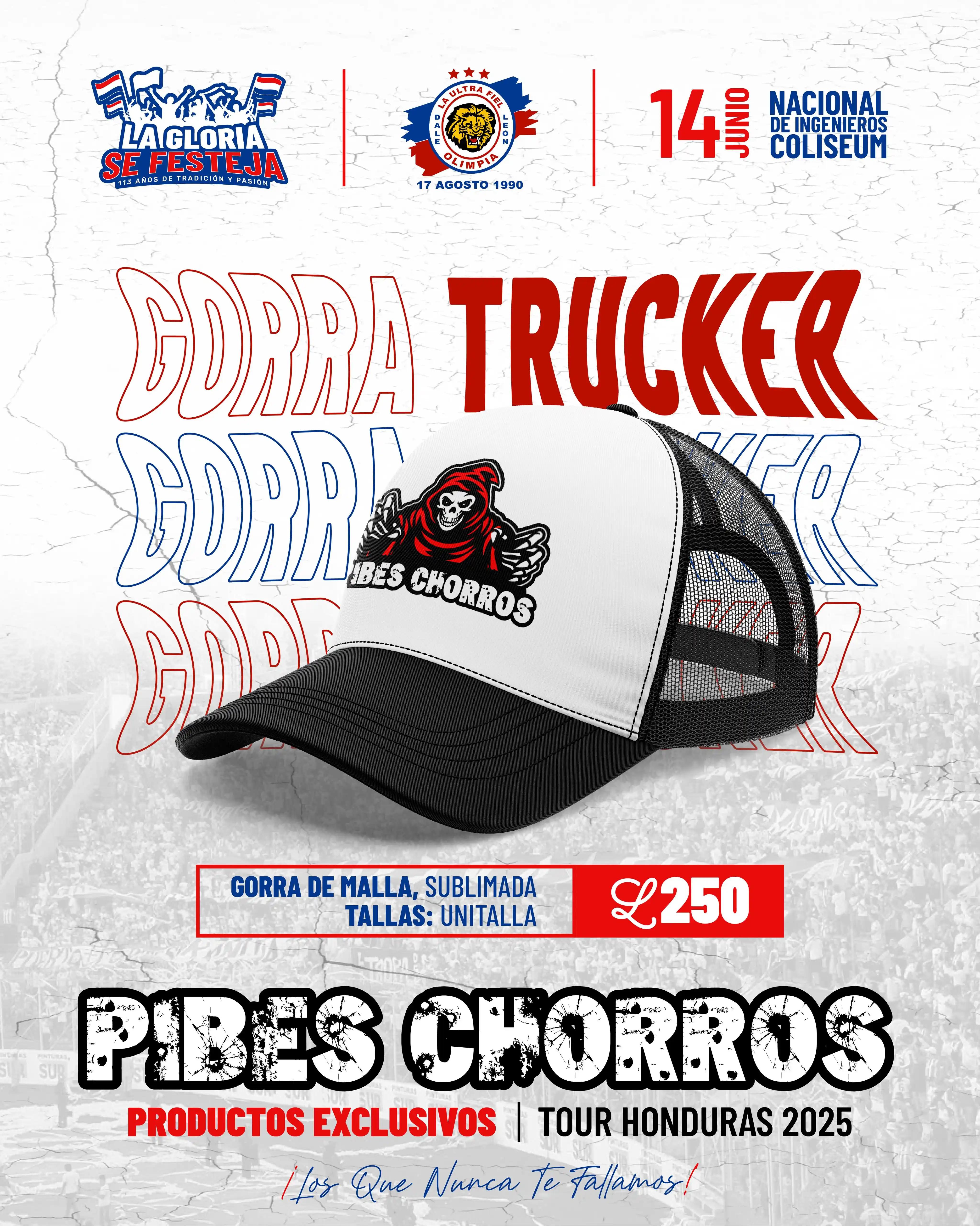 Image from La Ultra Fiel: ¿Ya adquiriste tu gorra alusiva al concierto del año? 🤩🎶  No te qued...