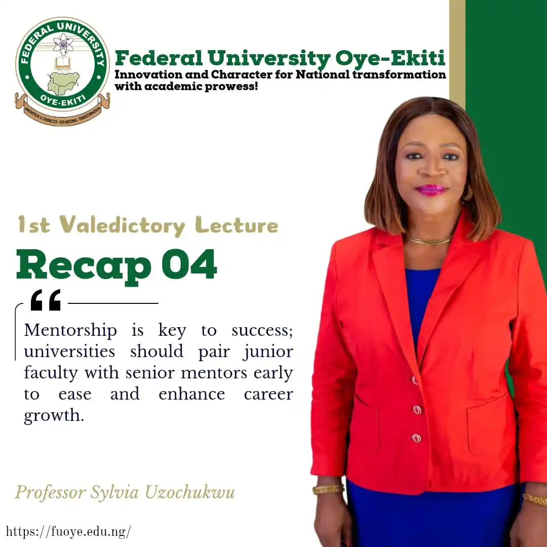Image from Federal University Oye-Ekiti: 1st Valedictory Lecture, Federal University Oye-Ekiti - Professor Sylv...