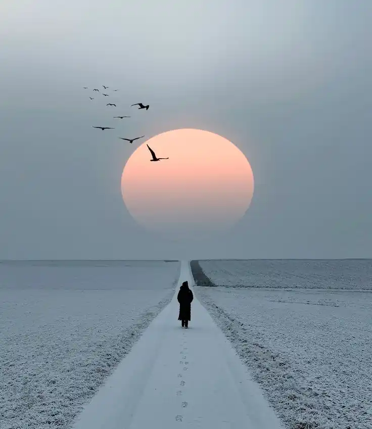Image from قناة الكاتبة فاطمة الأمير - Fatima Alameer: أحيانًا يتبعثر فيك كلّ شيء... تتخبّط في خوفك، ويضيق صدرك من شدّة التيه...