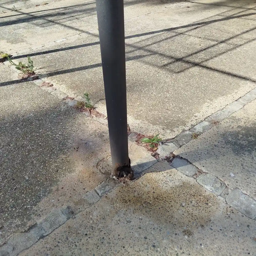 Image from Cádiz Abandonada: 🚧 Cerca de cinco años después y tras dos denuncias previas, las pérgo...