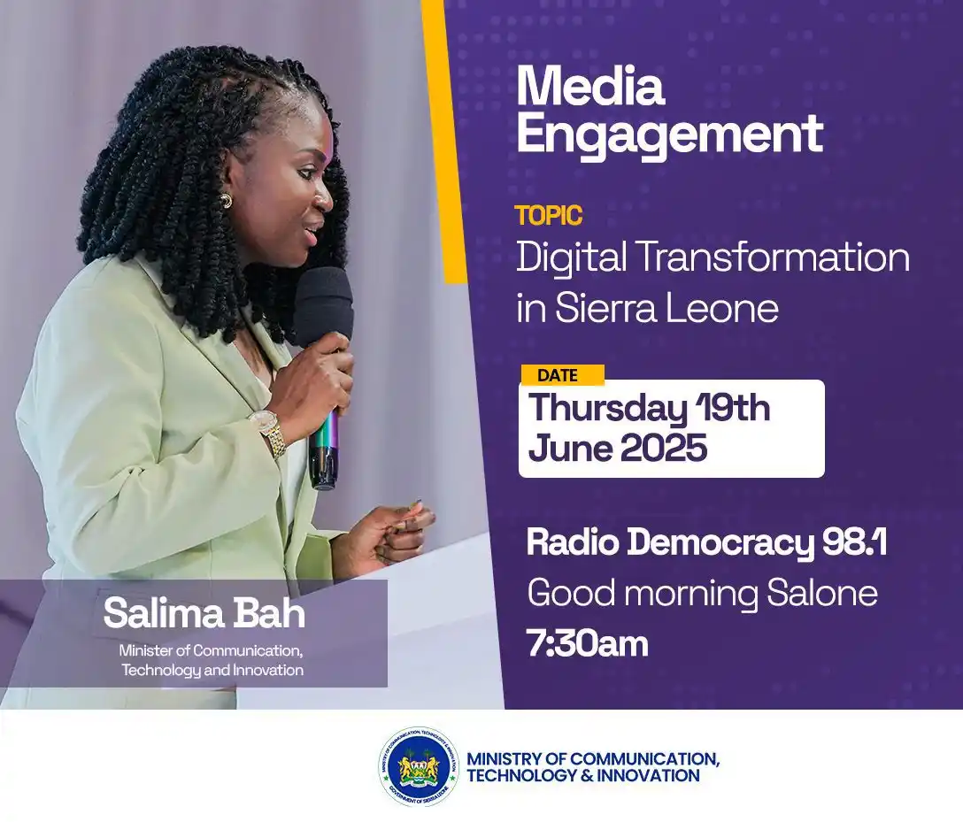 Image from Ministry of Communication, Tech & Innovation: Digital Transformation in Sierra Leone: Who’s Feeling the Impact? We ...